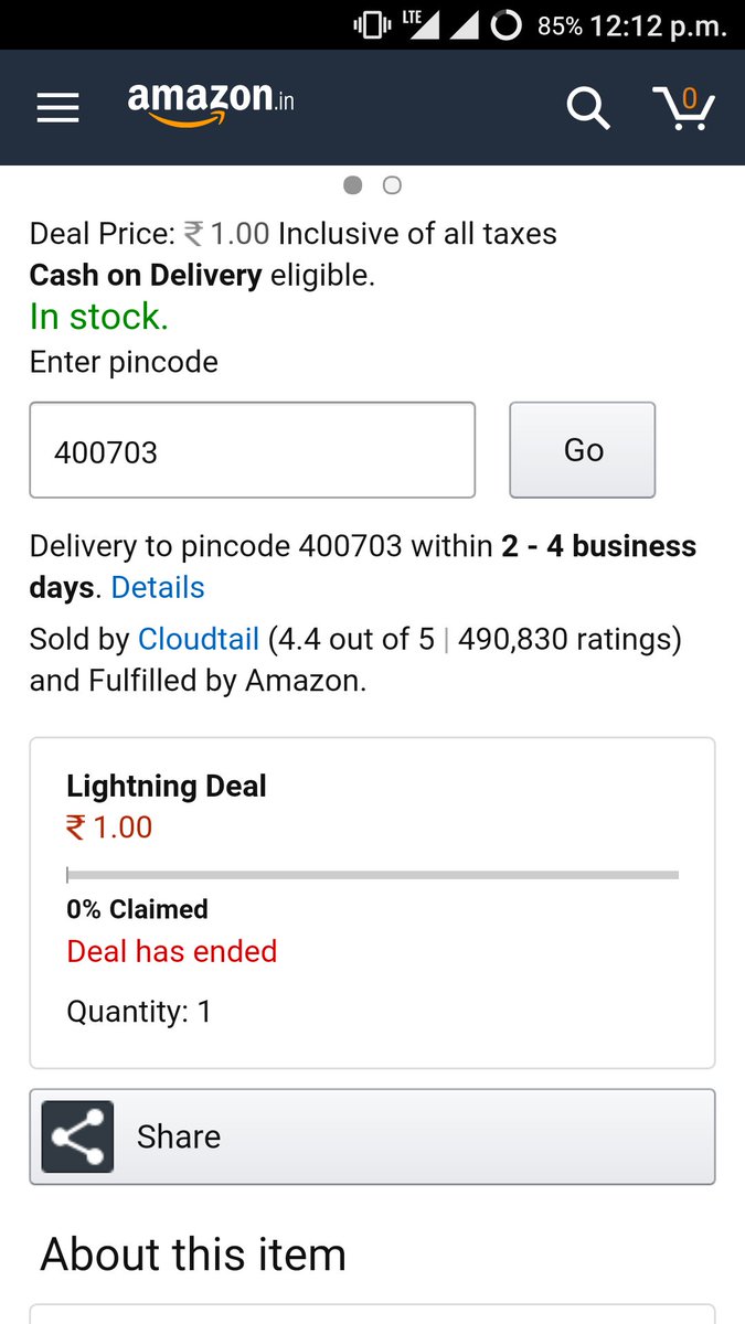 Hkulkarni19's tweet image. What , is it gone or not? #AmazonIN #OnePlus3 #OnePlusIN