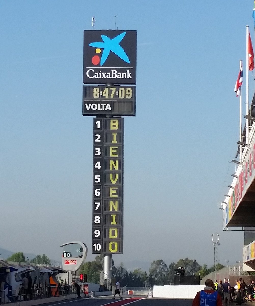 ¡¡Gracias <a href="/Circuitcat_es/">Circuit de Barcelona-Catalunya</a>!! ¡¡Buenos días a todos!! ¿Preparados para el #CatalanGP?