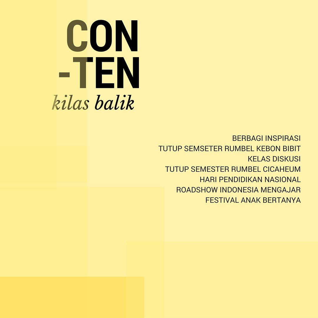 Nah, apa saja sih kegiatan yang skhole lakukan selama satu semester kemarin?
Ini dia!