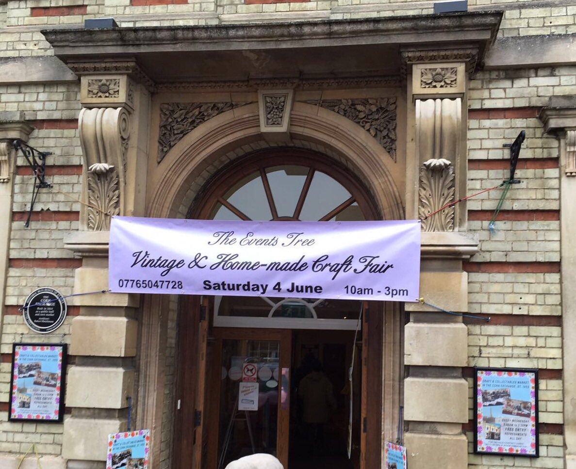 TheEventsTree's tweet image. The banners up &amp;amp; chalk boards written, can only mean one thing -It's the Fair tomorrow! Hope to see you all there! 🌻