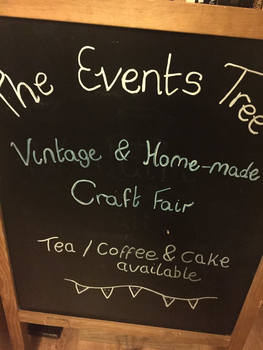 TheEventsTree's tweet image. The banners up &amp;amp; chalk boards written, can only mean one thing -It's the Fair tomorrow! Hope to see you all there! 🌻