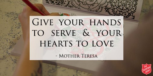 Giving has the power to change lives #PositiveThought #VolunteersWeek #FridayFeeling