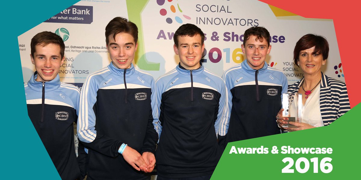 YSInow's tweet photo. Winners of the Social Entrepreneurs Award at #YSIshowcase 2016 - 'Farm Safety', CBS, Mitchelstown, Co. Cork https://t.co/nfEYIzX1wj