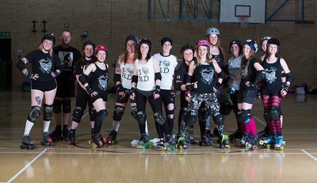 #buttcrew  #DCRA #I❤️RD #wearerollerderby #thesegirlsskate