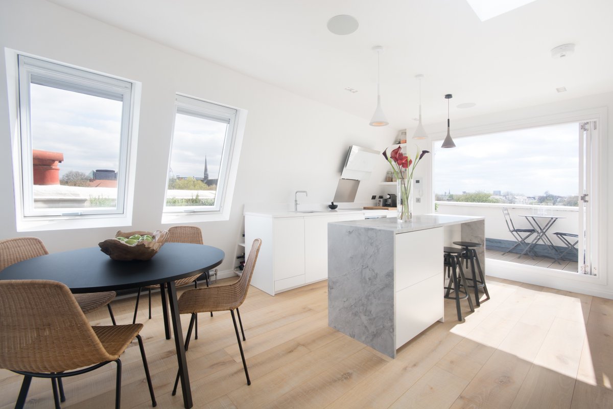 ButlerMayDesign's tweet image. ButlerMayDesign's Little Venice project. Cool Scandi design on with @domusnovalondon #propertyoftheday #interiors