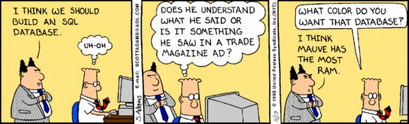 Data Humor by <a href="/DailyDilbert/">Dilbert</a> dilbert.com