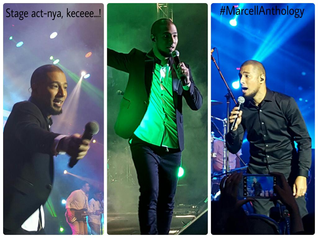 Begini nih stage act @MarcellSiahaan semalam di konser #MarcellAnthology  #@TemanMarcell <a href="/gironoemievent/">Gironoemi</a>