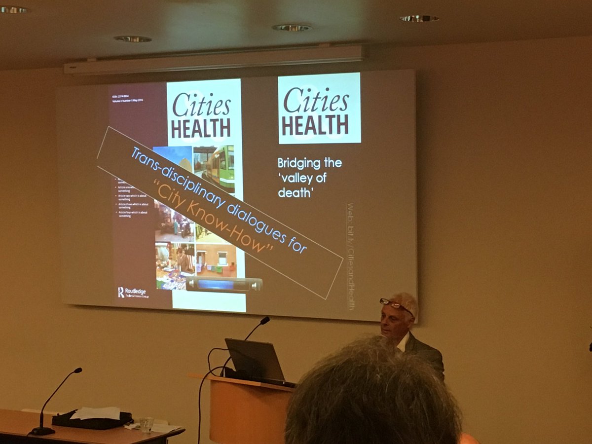 @MarcusxGrant and colleagues working to create a platform bridging design and science #BTFOH2016 #CitiesandHealth