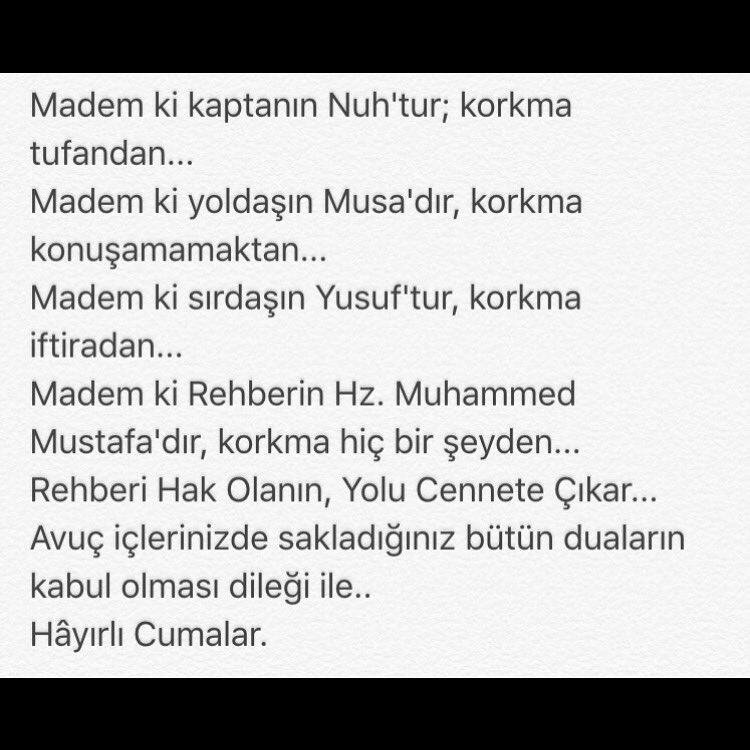 Hayırlı Cumalar🙏🏽