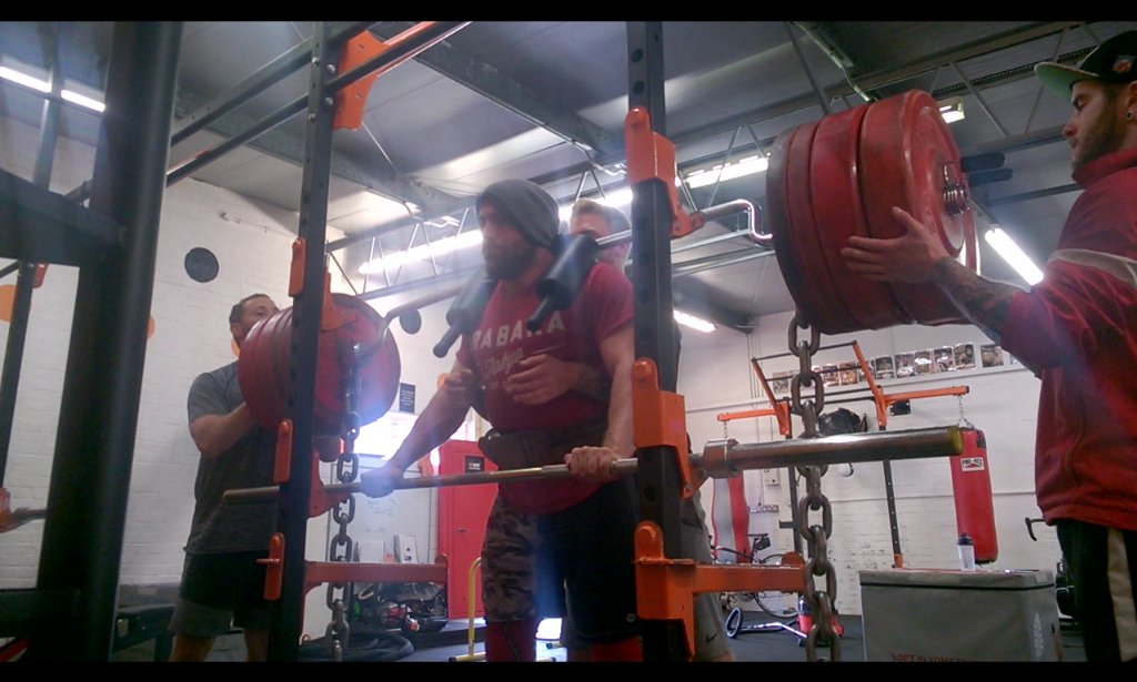 WSWayland's tweet image. More supramaximal squat fun later today. Kinda looking forwards to it. #strength #triphasic