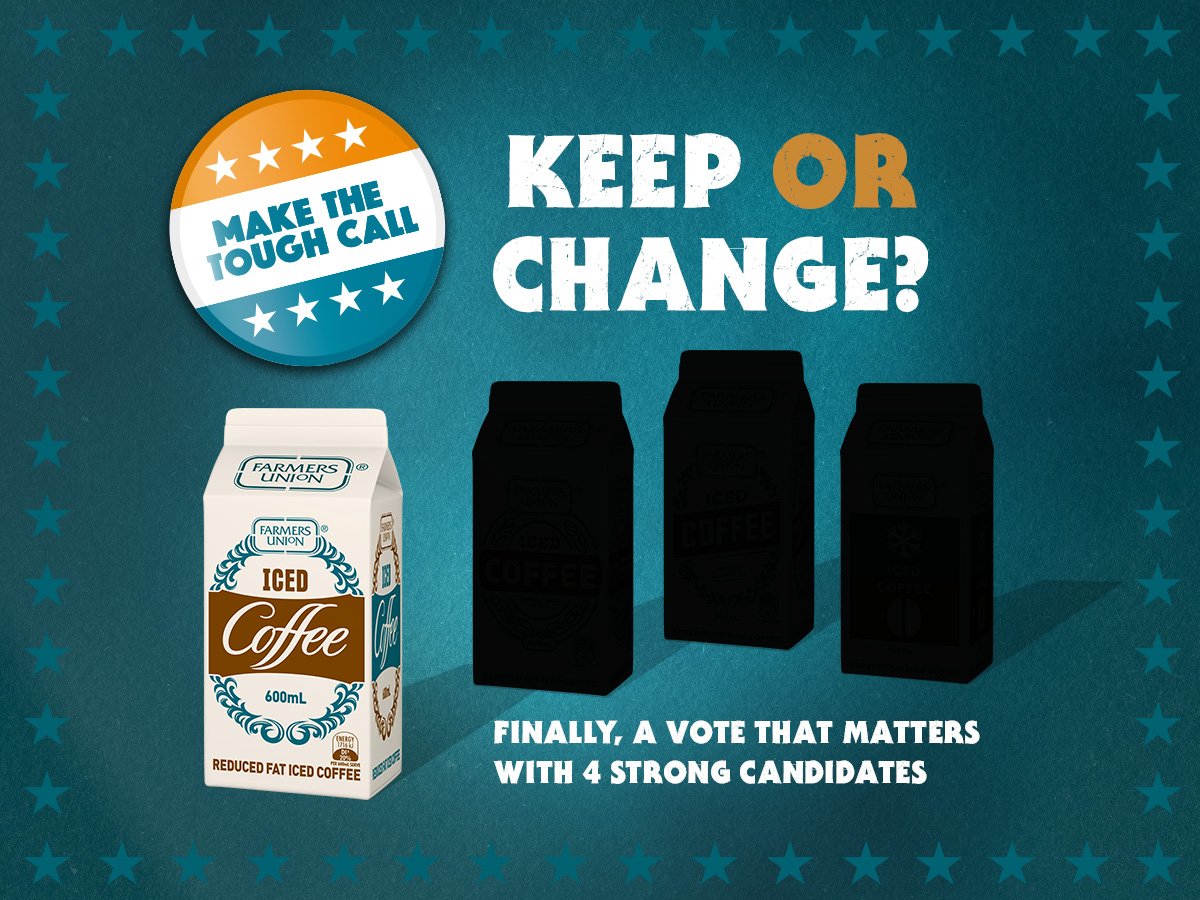 It’s almost time to make the tough call! From Monday we head to the polls to decide on a pack design. #FUICToughCall