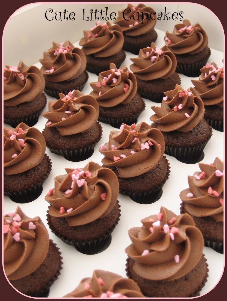 heidiclcupcakes's tweet photo. Friday is all about the mini - 100 x Classic Chocolate decorated with sprinkles #miniheaven https://t.co/eoaWfuCjQZ