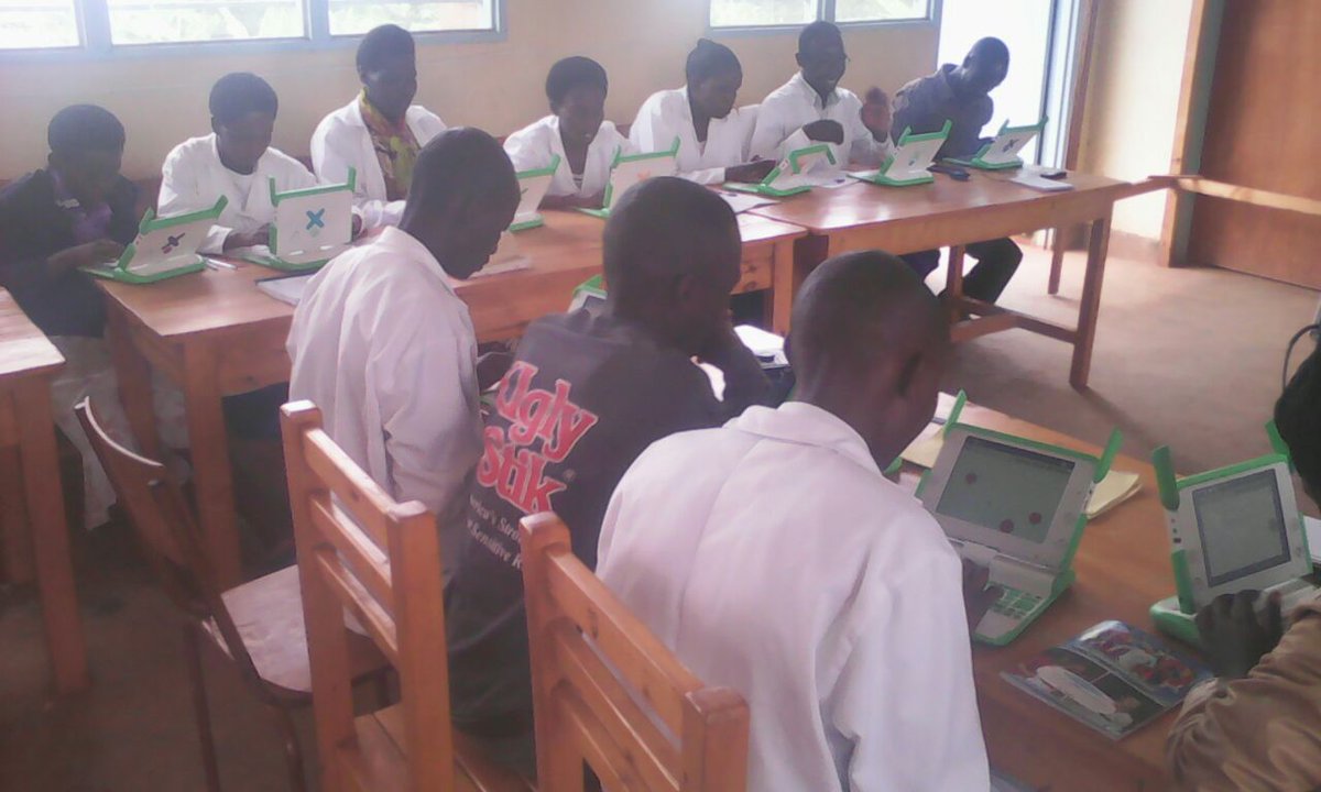 OLPC_REB_Rwanda's tweet photo. EP Kibara @Gasabo_District teachers during #OLPC_REB training exercise @REBRwanda @Rwanda_Edu #ICT4D2016 #Rwanda https://t.co/XR6y3S4UYJ