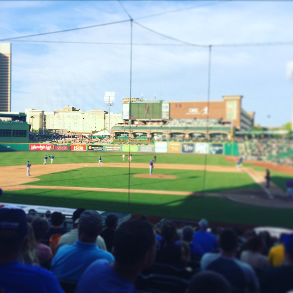 It was a great evening to spend with the <a href="/TinCaps/">Fort Wayne TinCaps</a> last night - congrats on the SWEEP! #myfortwayne #dtfw