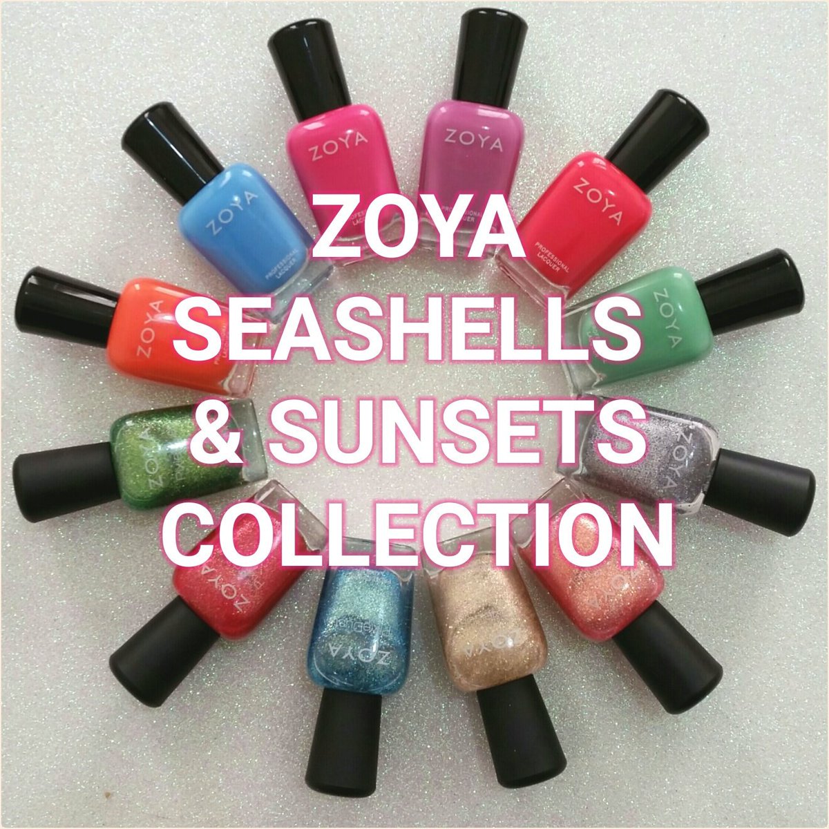 oliviajadenails's tweet photo. My swatches &amp; review of @ZoyaNailPolish Seashells &amp; Sunsets Collection are up on my blog. Link in my bio 😊 https://t.co/kvYwuToqbD