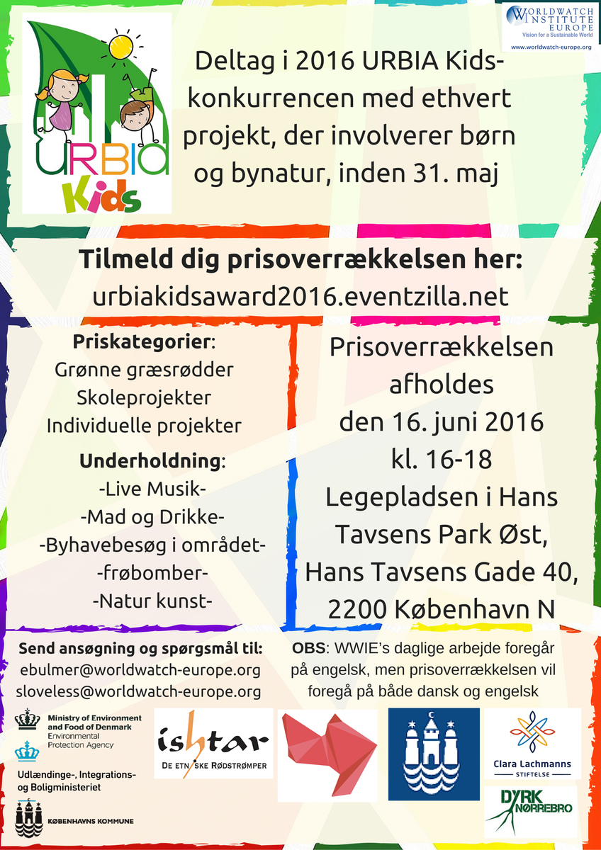 WorldWatchEuro's tweet photo. Register for the URBIA kids ceremony + event! https://t.co/6tYG4e9u8d https://t.co/NewGLnKN3F