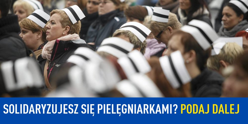 AkcjaDemokracja's tweet image. Od 24 maja pielęgniarki z #CZD strajkują, zwracając uwagę na tragiczną sytuację tej grupy zawodowej w całej Polsce.