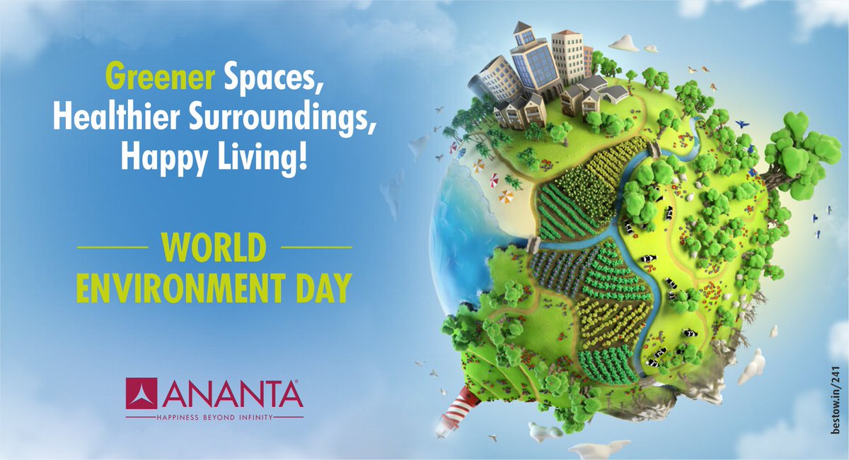anantabuilder's tweet image. 7 Billion dreams, 1 Planet. Earth is beautiful from every angle! Together let’s preserve it!

#WorldEnvironmentDay