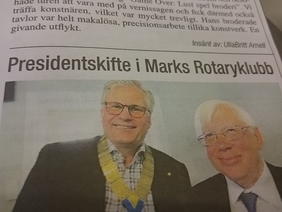 TheRealEGWallin's tweet image. Stora ändringar på gång!
#markbladet #rotary #revolt