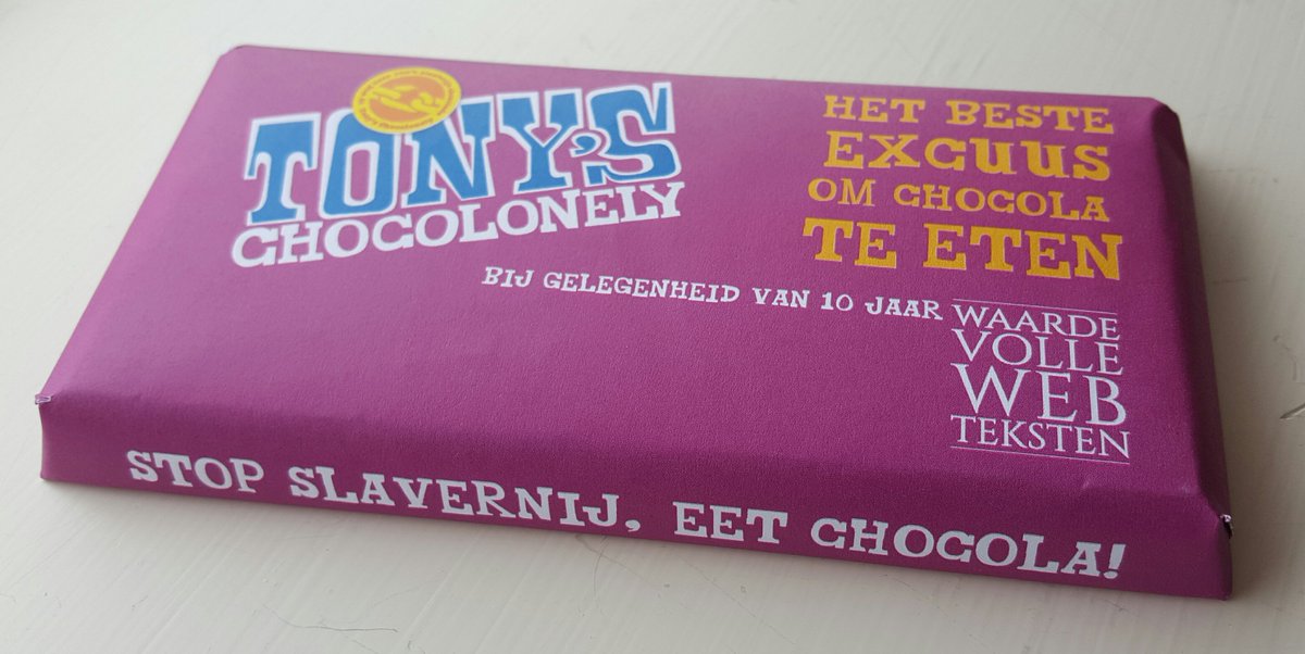 EINDELIJK! Het BESTE excuus om #chocola te eten: .<a href="/tonychocolonely/">tonyschocolonely</a> Lees: bit.ly/28NUsq3 via .<a href="/arjan_jonker/">Arjan Jonker</a>