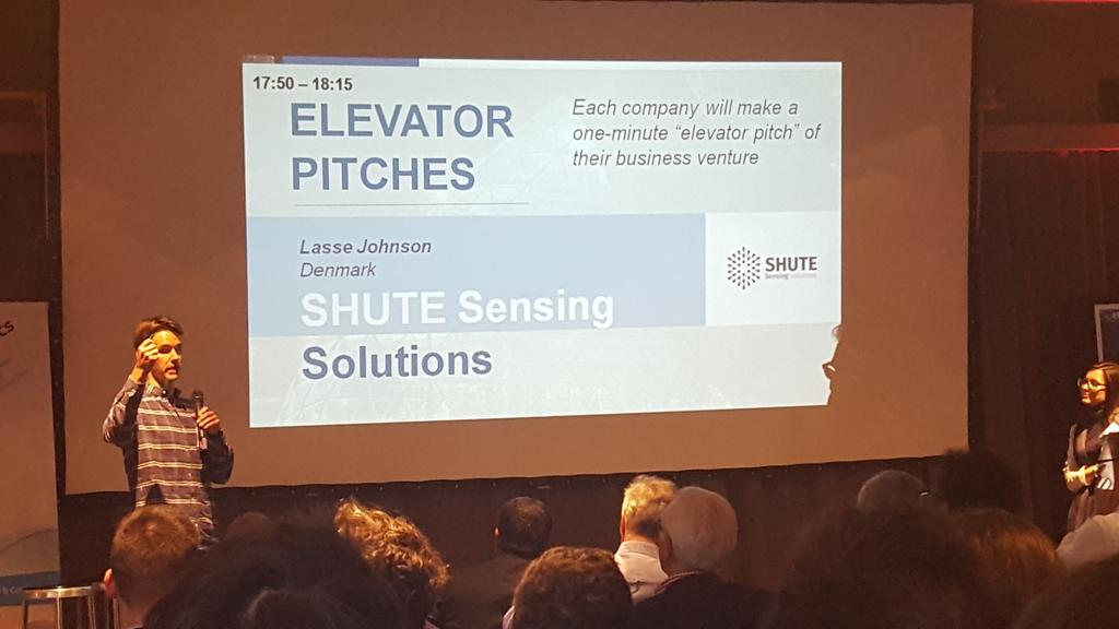 kristianSHUTE's tweet photo. Lasse presenting @ShuteSensing at European Photonic Venture Forum in Eindhoven(NL) https://t.co/uHvTBUfXSm