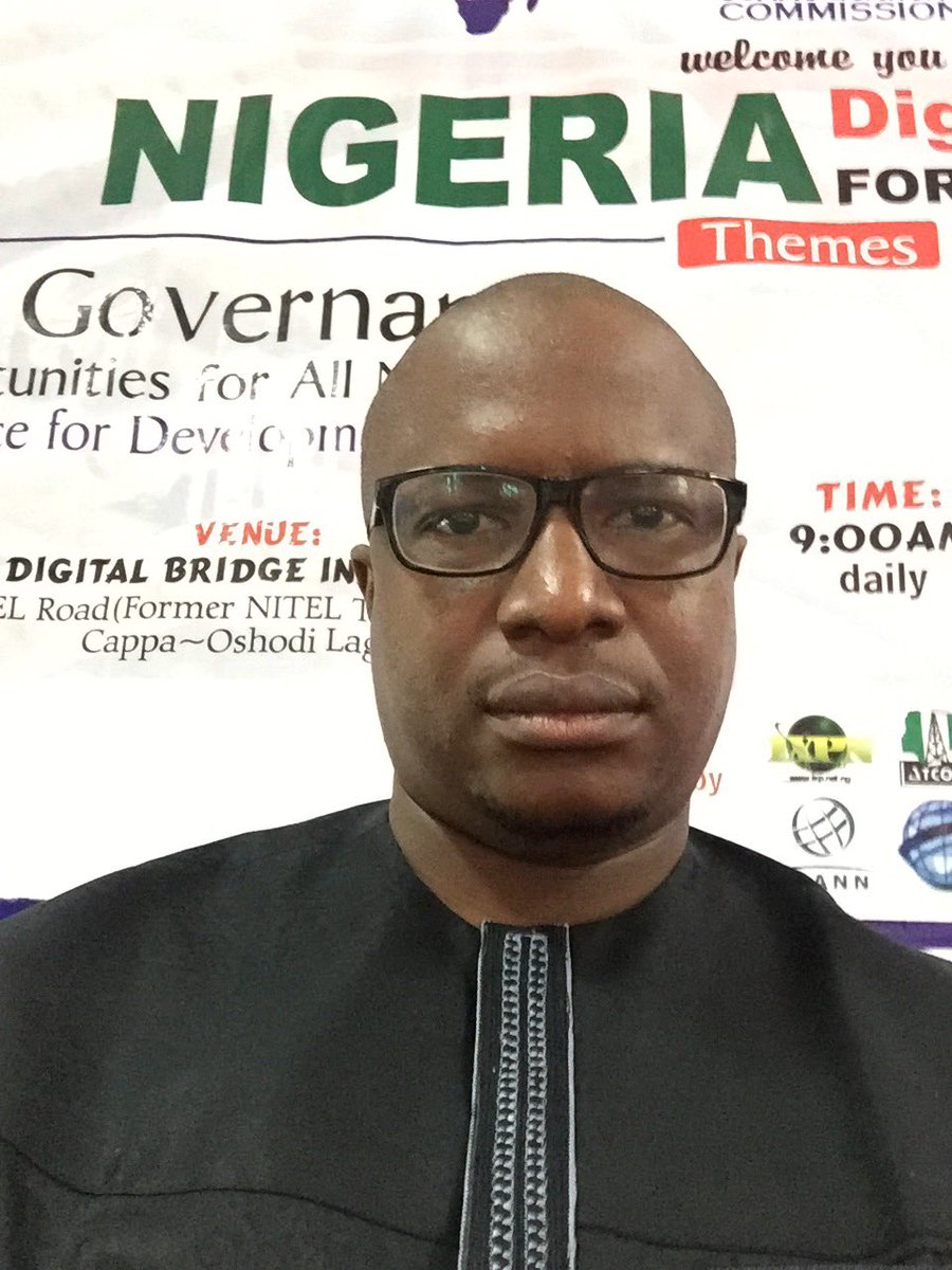 RemiAfon's tweet photo. Speaking today at #NDSF2016 on Internet Governance and Cyber Security @STOPTHNKCONNECT @cyberexpertsng @Miiday https://t.co/cDWk4OXKfv