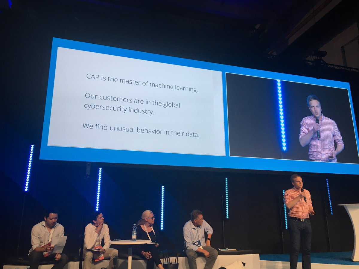 <a href="/CAPanalytics/">CAP Data Tech</a> uses #MachineLearning for improved #security #arctic15