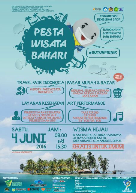 Hadirilah rangkaian acara closing Balin Bahari angkatan #PK69 <a href="/LPDP_RI/">#DiriUntukNegeri</a>, ada jg lomba dgn hadiah menarik check it out