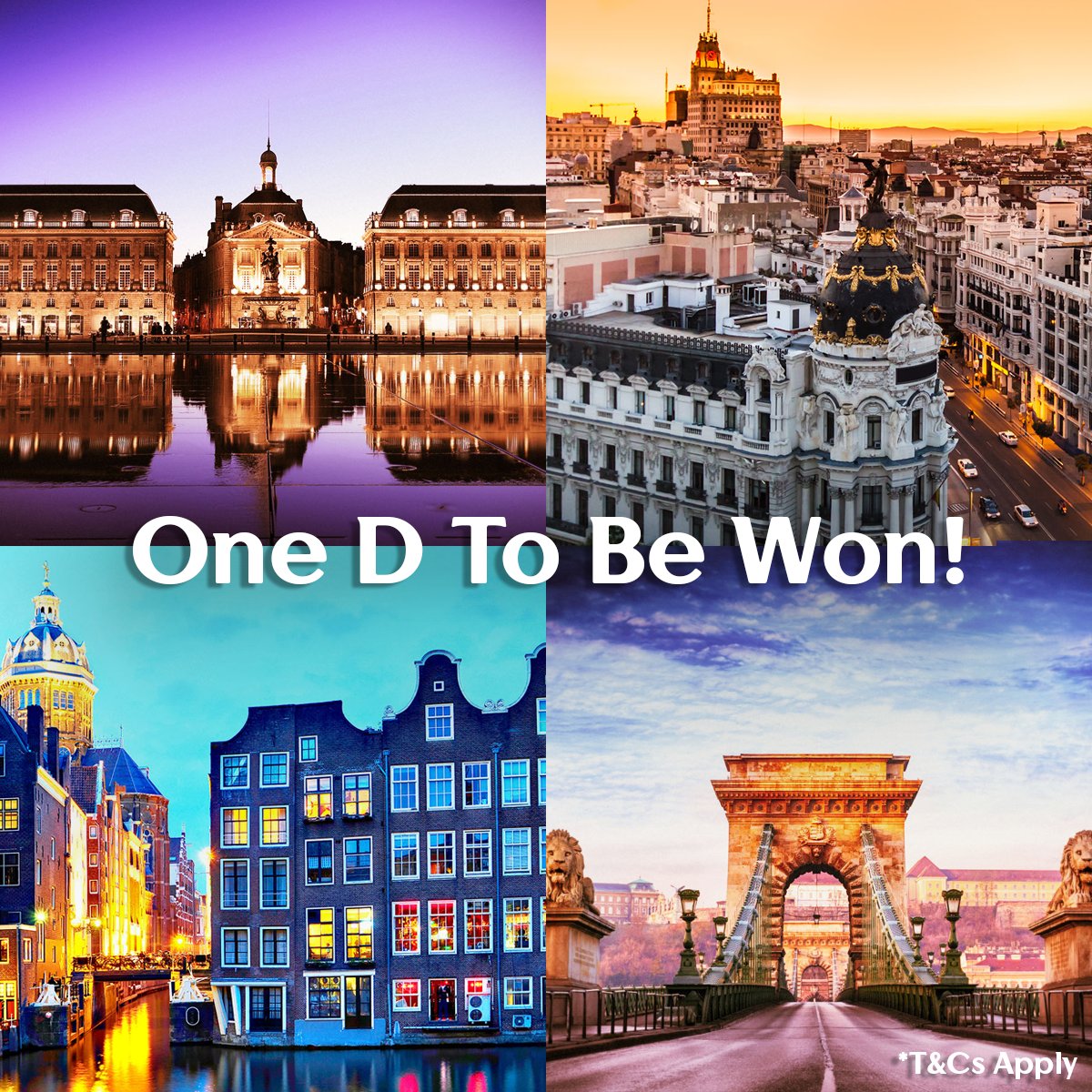 walkers_crisps's tweet photo. Tweet #SpellandGoLetterD &amp; an emoji to symbolise your dream holiday &amp; 1 person will win a D! Closes 2pm. T&amp;Cs apply* https://t.co/Jvgi2orfwb