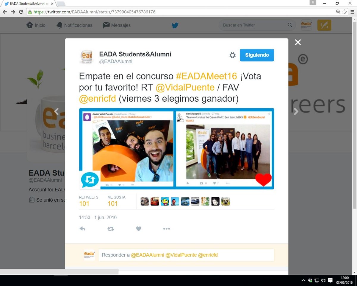 EADA Students&Alumni tweet media
