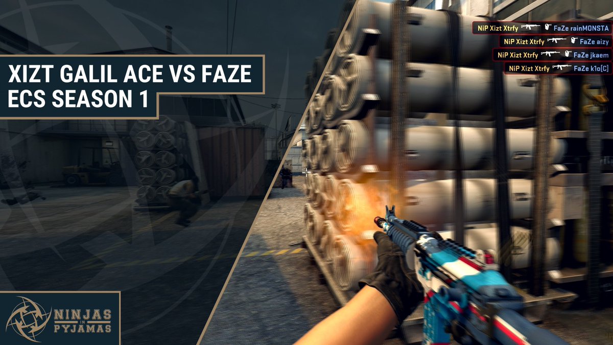 NIP's tweet image. Who says the Galil can't be dangerous? Watch @OfficialXizt's epic ace versus @FaZeClan here: nip.gl/videos/xizt-ga…