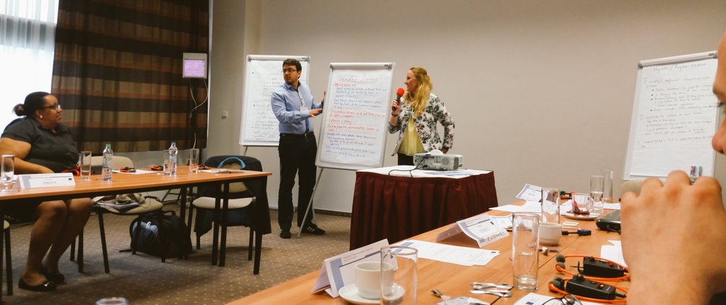 How can trade unions tackle gender discrimination in the workplace? Lively debate &amp; discussion @ #PragueRegSeminar