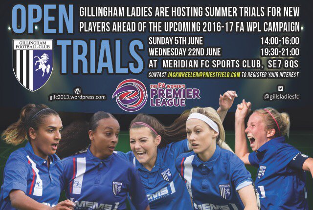 ChathamTownWFC's tweet photo. THIS SUNDAY! 

Gills are hosting open trials for new players. It’s not to late to register. https://t.co/dVRKidSLQa https://t.co/rcI637eqzy