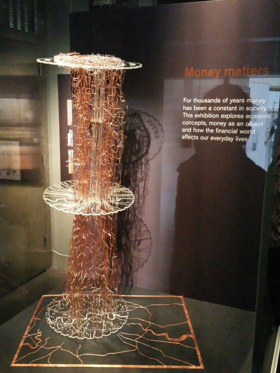 Lizzie_E100's tweet image. The #fiatcoin exhibit at the #moneymatters exhibition @britishmuseum by @notGraphic  . #cocuration rules!