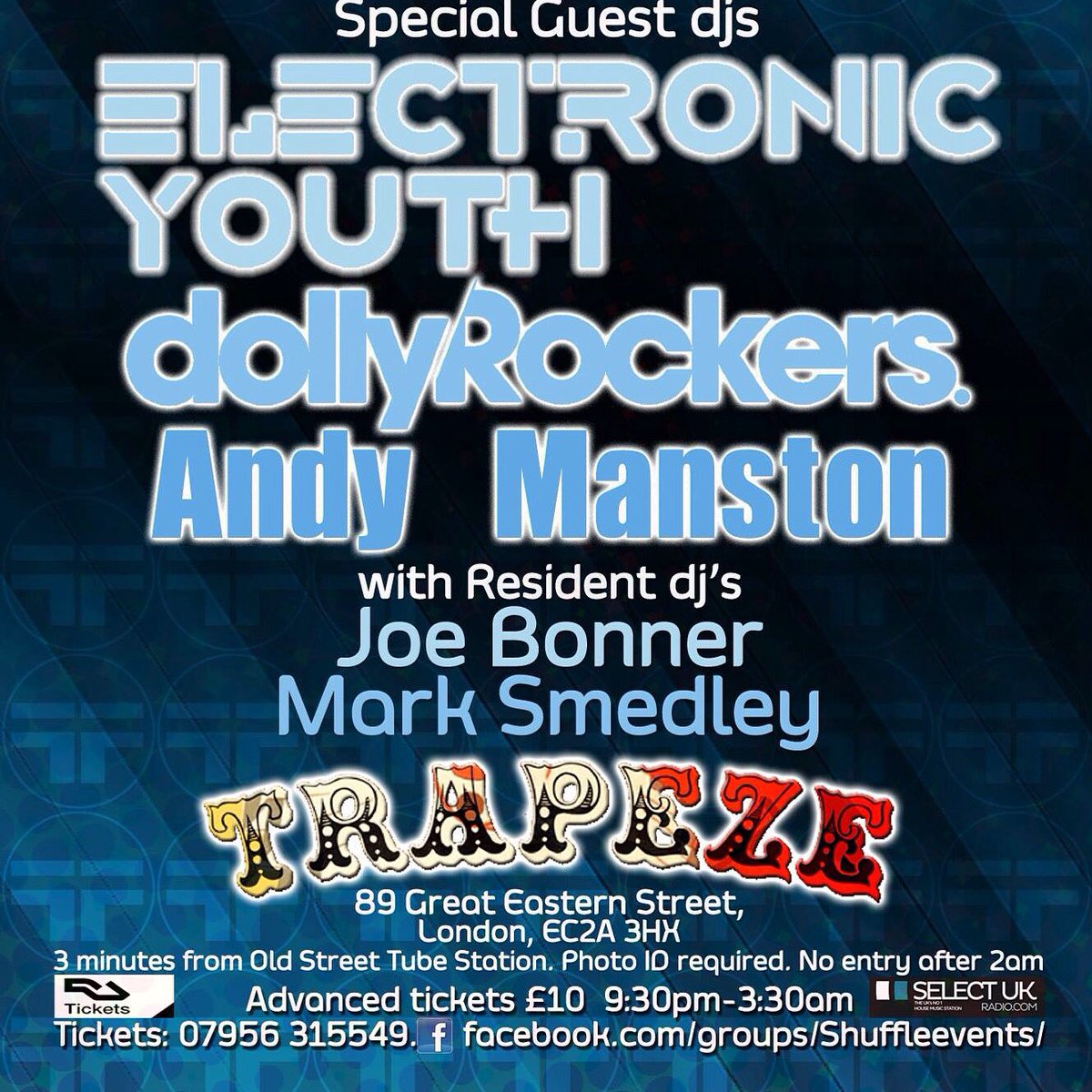 Shuffle warm up, <a href="/UKDOLLYROCKERS/">Dolly Rockers</a> <a href="/johnnyolley1/">Dolly Rockers</a> will be joining me on my show on @selectukradio on 20th June for jam