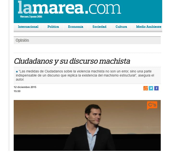 cspescados's tweet photo. #NoVotesMachismo26J El discurso machista de Albert Rivera y Ciudadanos  https://t.co/VGadgYZKpt https://t.co/RG8fKPbji3