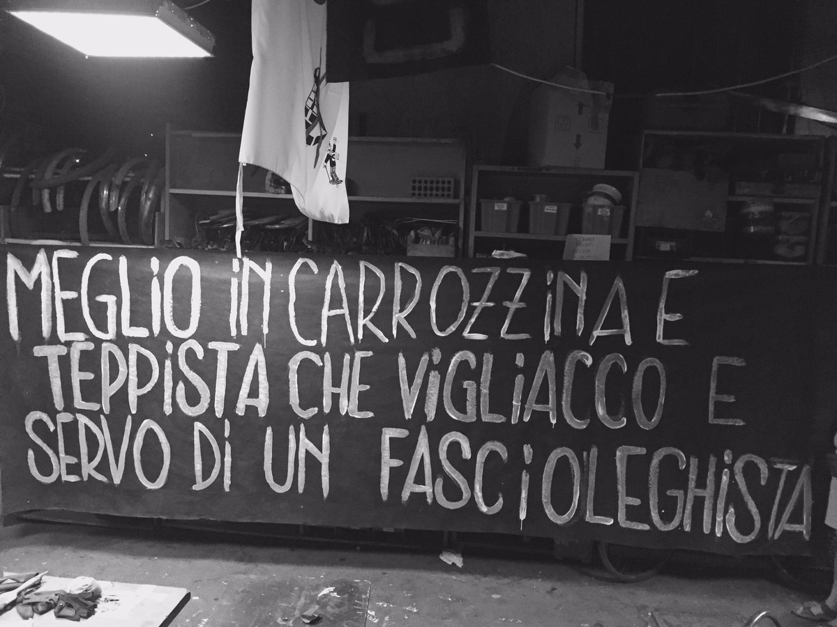 #Bologna #piazzaverdi #antifa