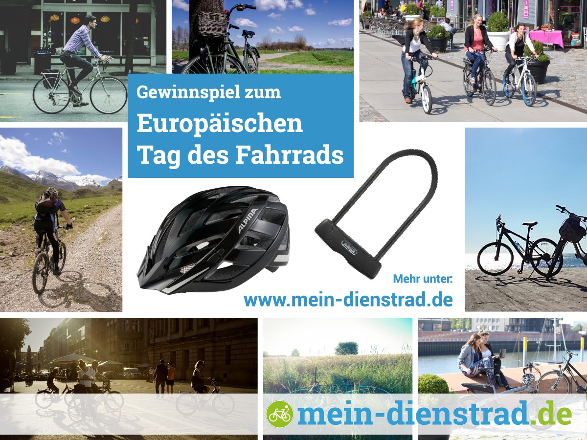 Zum #TagdesFahrrads ein #Gewinnspiel. Weil wir Räder lieben! ow.ly/wZM3300SA2Q