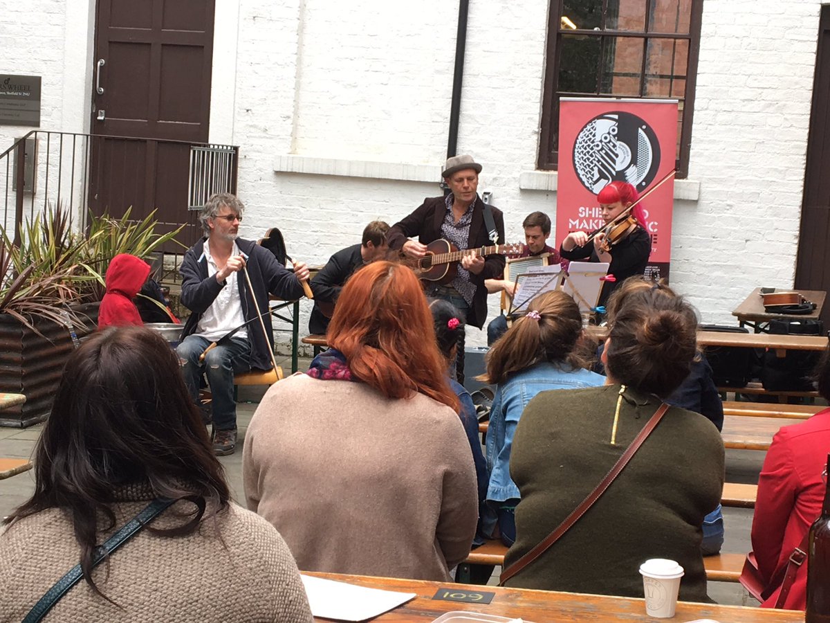 Peeky's tweet photo. Sweet Honey Holes - Sheffield Makes Music #BBCMusicDay #YOM2016 https://t.co/9Q5L2bWFvQ