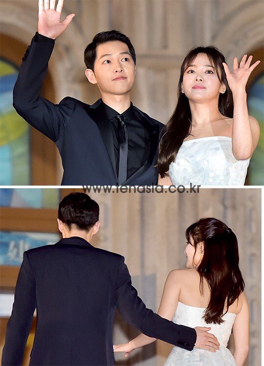 sjoongkipics's tweet photo. 160603 - #SongSongCouple at #BaeksangAwards2016 ❤️ 
So cuteeee so sweet 😍😍 
#DescendantOfTheSun ✨ https://t.co/tEv4FCOj8E