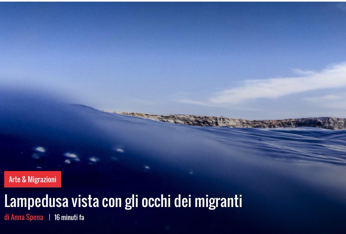 Il Mediterraneo a pelo d'acqua. Il punto di vista dei migranti nelle foto di Mauro Pagnano vita.it/it/article/201…