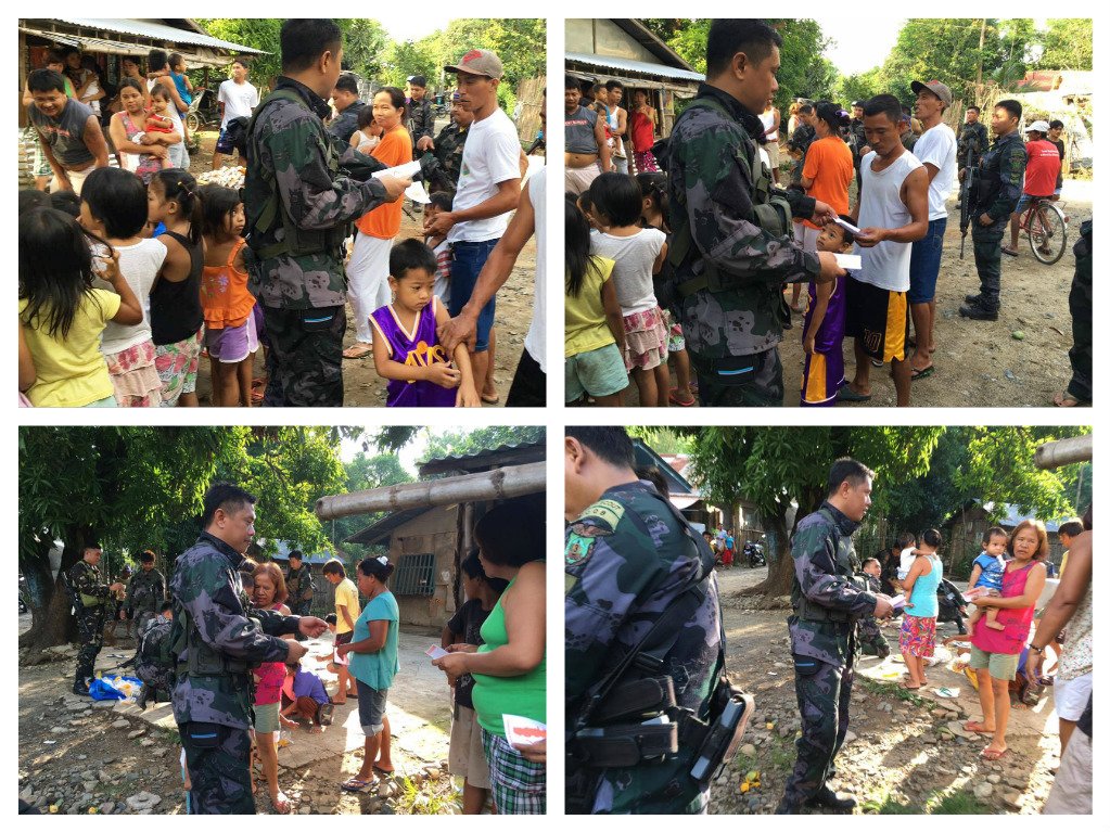 Distribution of IEC re 4 na dahilaan Bakit di Dapat Umanib sa NPA at GS Rosario Caranglan NE @rpsb3_pro3 @rpio_pro3
