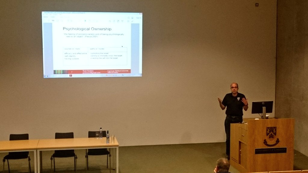 Interesting talk on Practices and Perceptions of Team Code Ownership #EASE2016 <a href="/leronews/">LeroNews</a> <a href="/UL_Research/">UL Research</a>