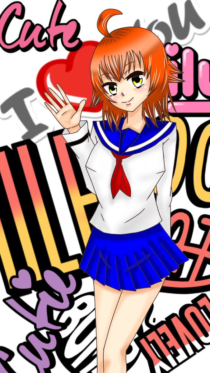 「なるこ#オリキャラ#画力変化ビフォーアフター 」|日高あおは⛩illustrationのイラスト