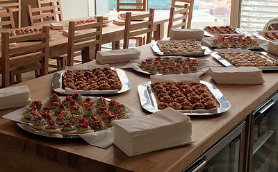 FeastMuswellHil's tweet photo. All through June we're offering free delivery on all food orders over £100 placed this month! (Ts&amp;Cs apply) https://t.co/Kg1rK3wcjk