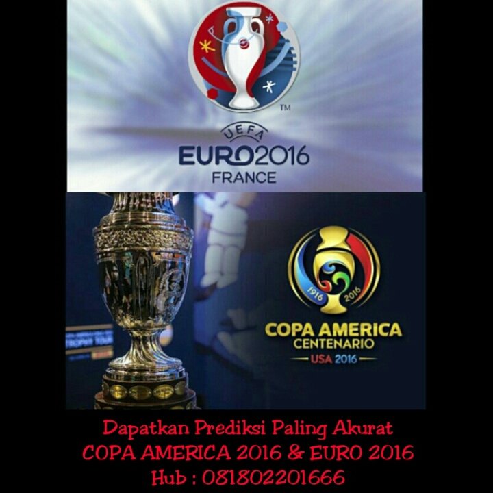 Dapatkan Prediksi Handicap Paling Akurat COPA AMERICA 2016 &amp; EURO 2016. Hub : 081802201666