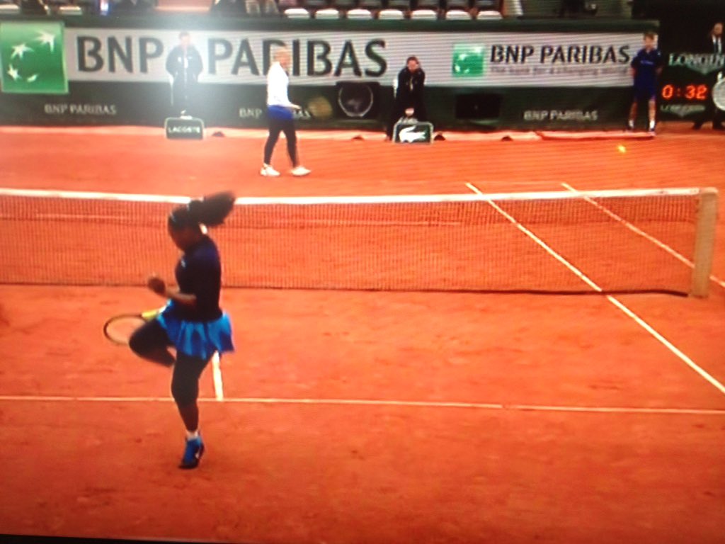 #serenawilliams straks niet meer titelverdediger, meer passende carrière in zicht #ballerinatobe ...  #kikibertens