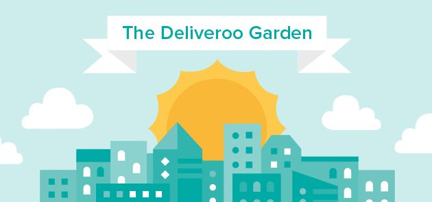 The Deliveroo Garden blooms in Hoxton Square next Wednesday. Entry is free: dlvroo.it/dlvrgdn #DeliverooGarden
