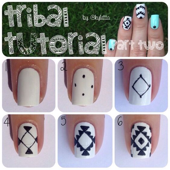 naildesignscom's tweet photo. #tribalnails in a glance. #tribalnails #bohonails #bohemiannails #nailart #nailpolish #nailswag #naildesign https://t.co/SKv0ehTq84