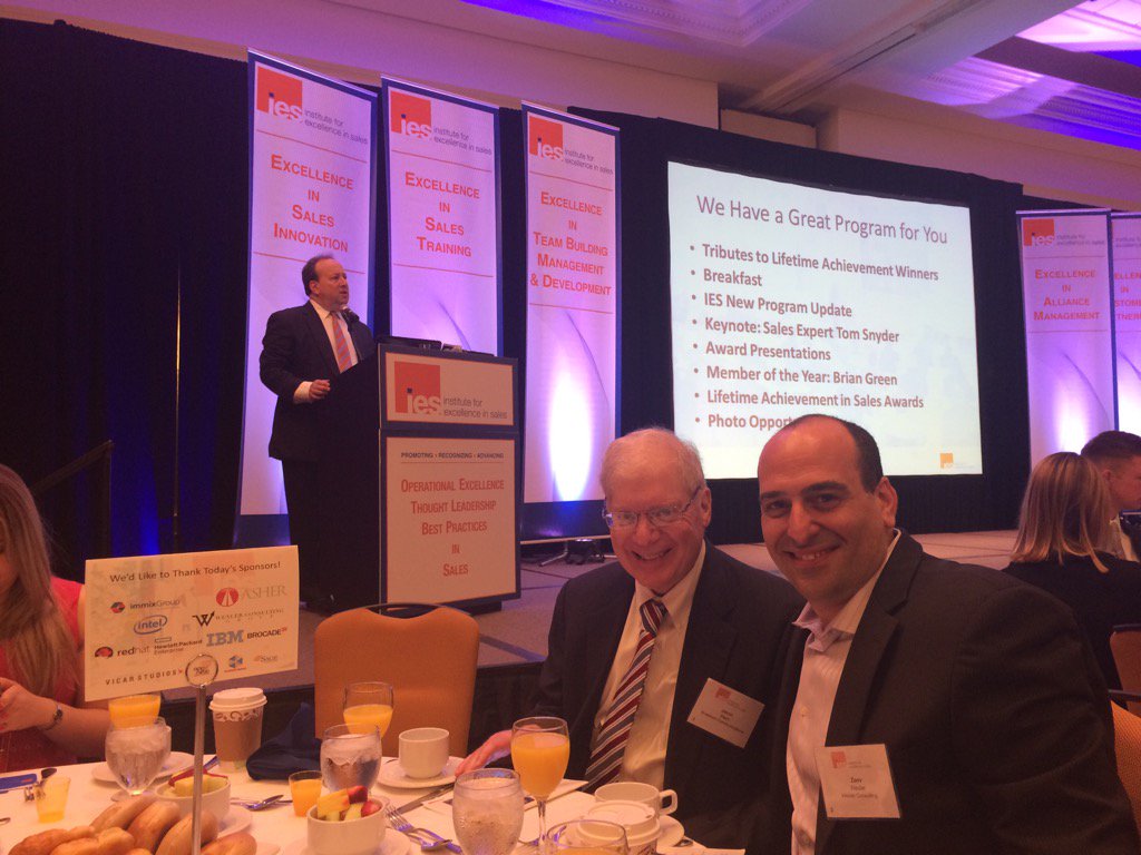 MichaelBobrows's tweet photo. At the IES Award Ceremony this am! @IESBD @wexlergroup proud to be a gold sponsor! @ZeevWexler https://t.co/U8I3mt5ER5